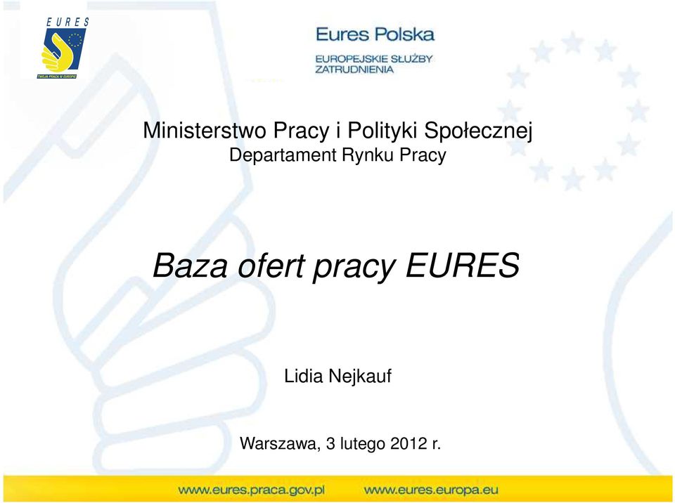 Pracy Baza ofert pracy EURES