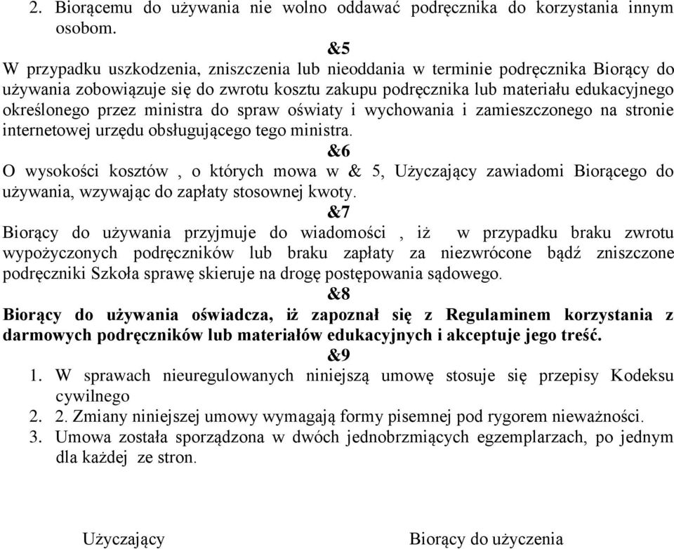 ministra do spraw oświaty i wychowania i zamieszczonego na stronie internetowej urzędu obsługującego tego ministra.