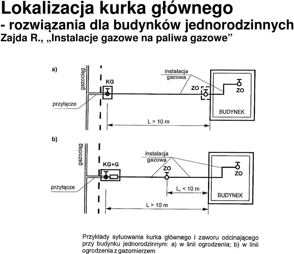 jednorodzinnych Zajda R.