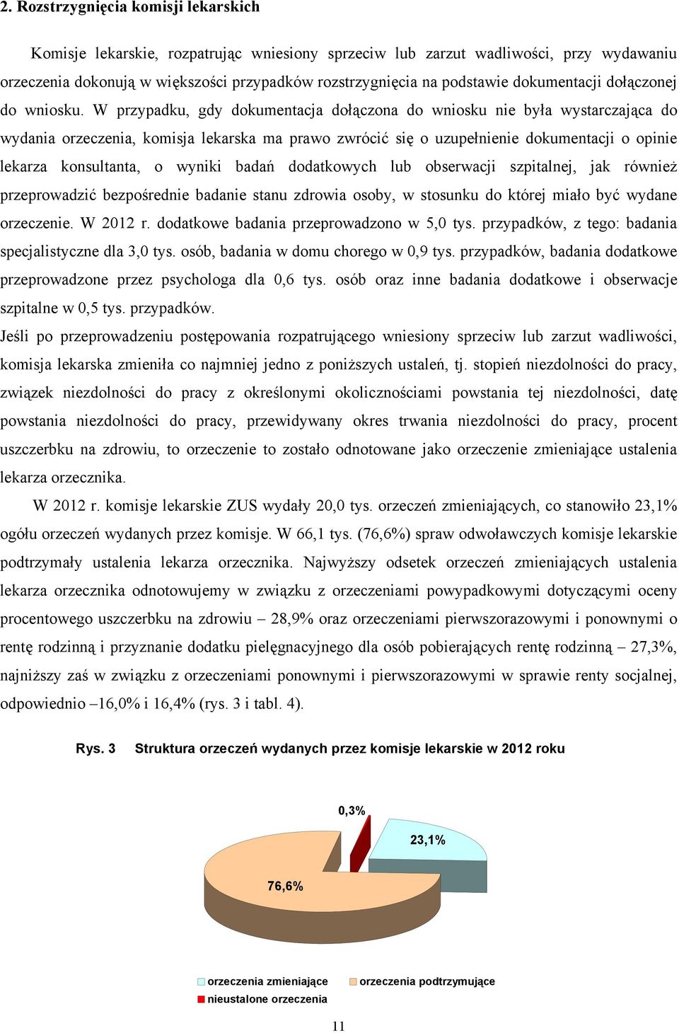 W przypadku, gdy dokumentacja dołączona do wniosku nie była wystarczająca do wydania orzeczenia, komisja lekarska ma prawo zwrócić się o uzupełnienie dokumentacji o opinie lekarza konsultanta, o