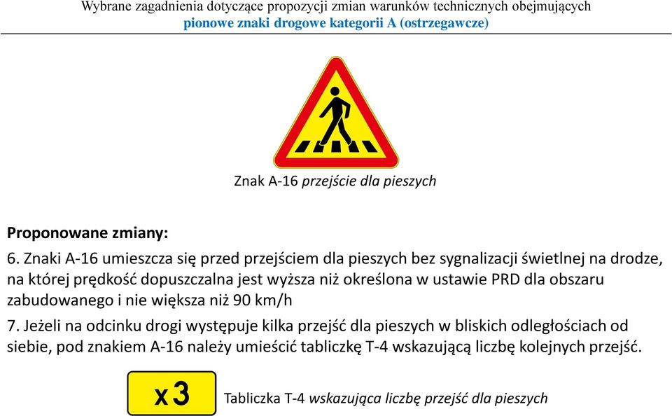 wyższa niż określona w ustawie PRD dla obszaru zabudowanego i nie większa niż 90 km/h 7.