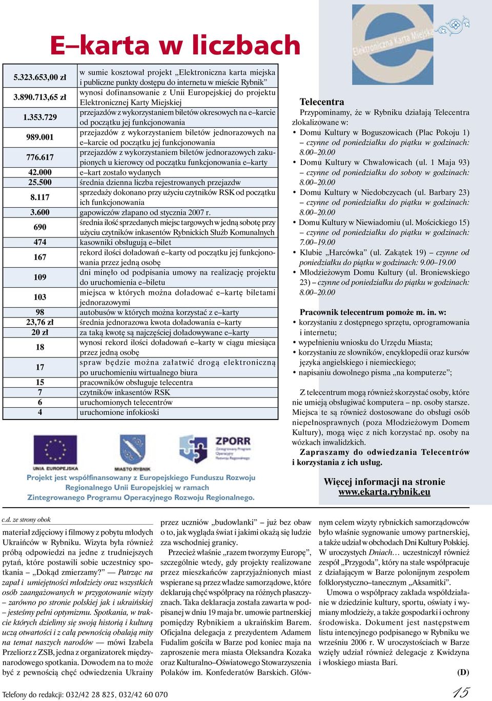 001 przejazdów z wykorzystaniem biletów jednorazowych na e karcie od początku jej funkcjonowania 776.