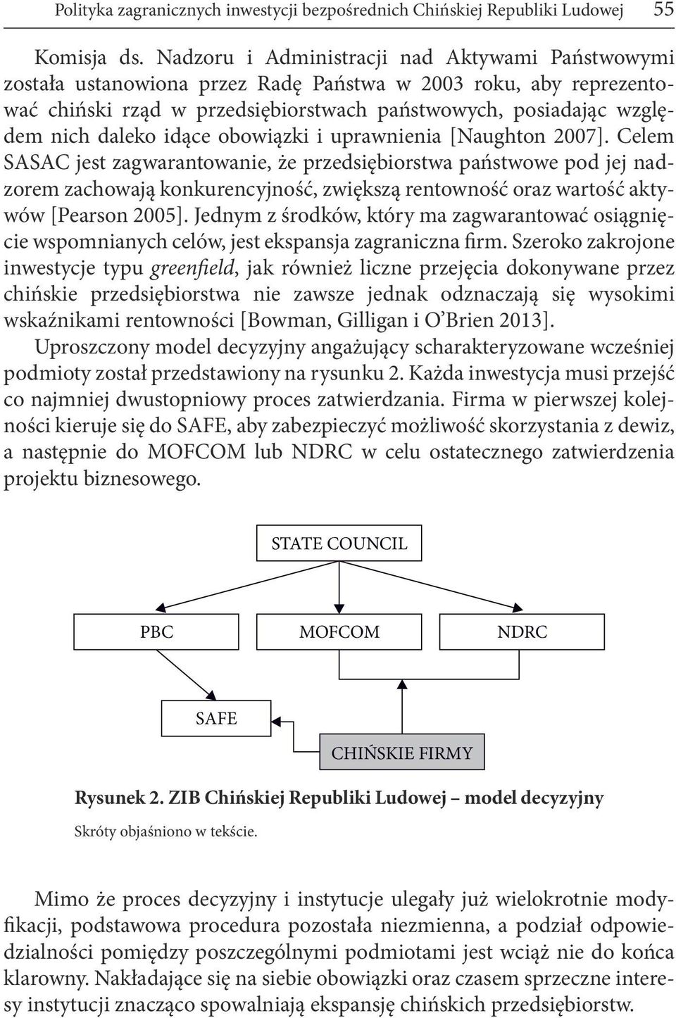 idące obowiązki i uprawnienia [Naughton 2007].