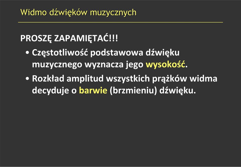 wyznacza jego wysokość.