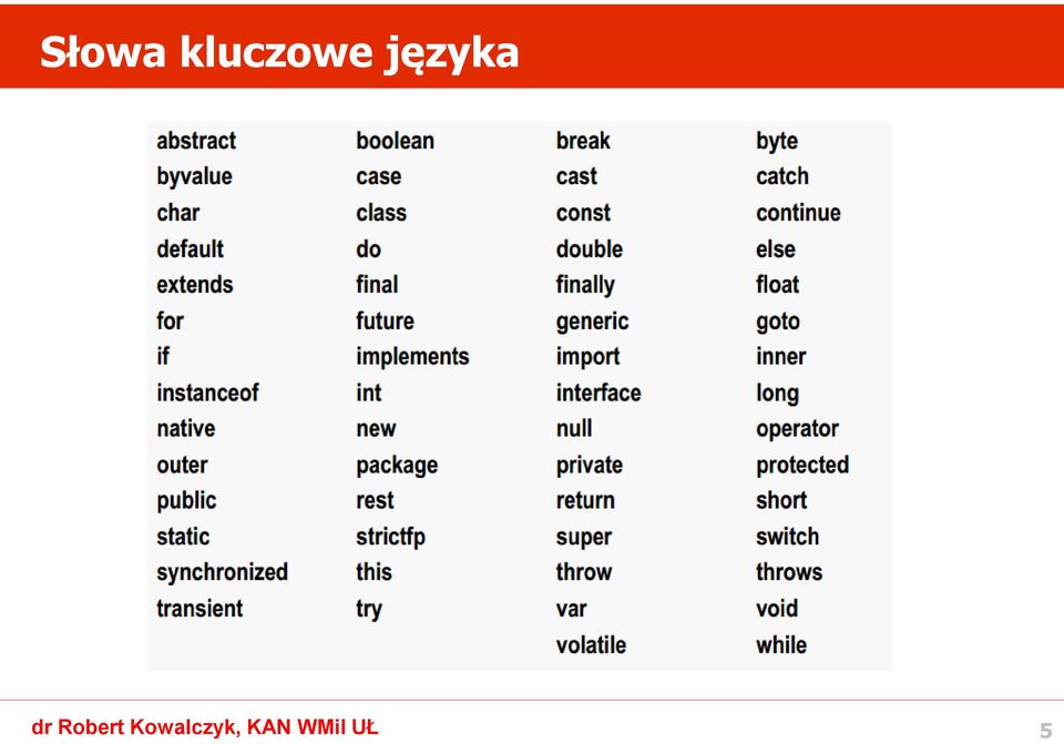 języka 5