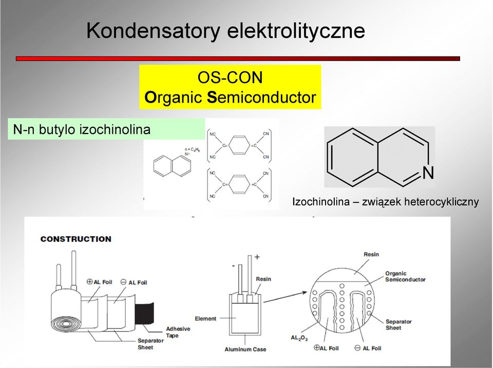 OS-CON Organic Semiconductor