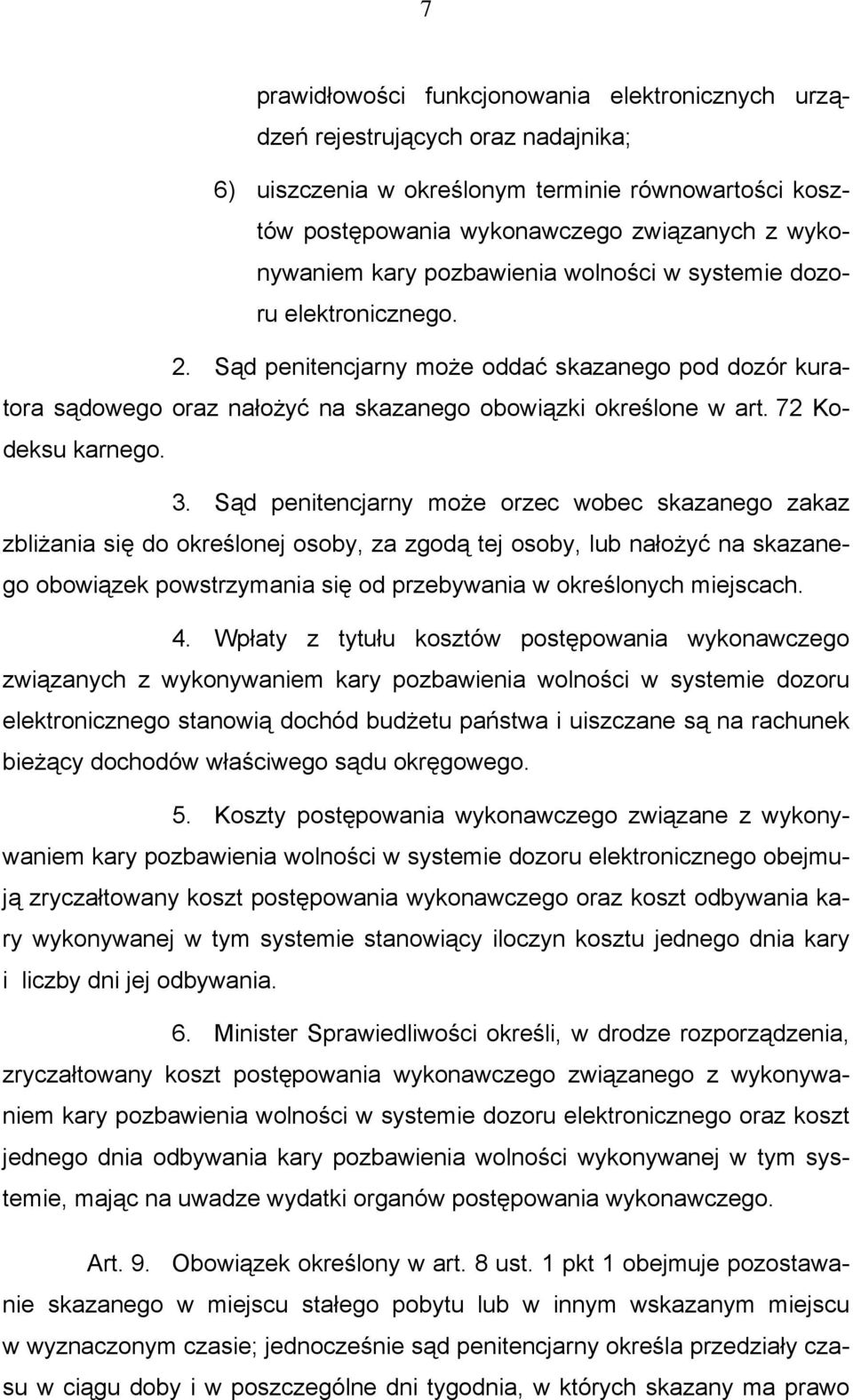 72 Kodeksu karnego. 3.