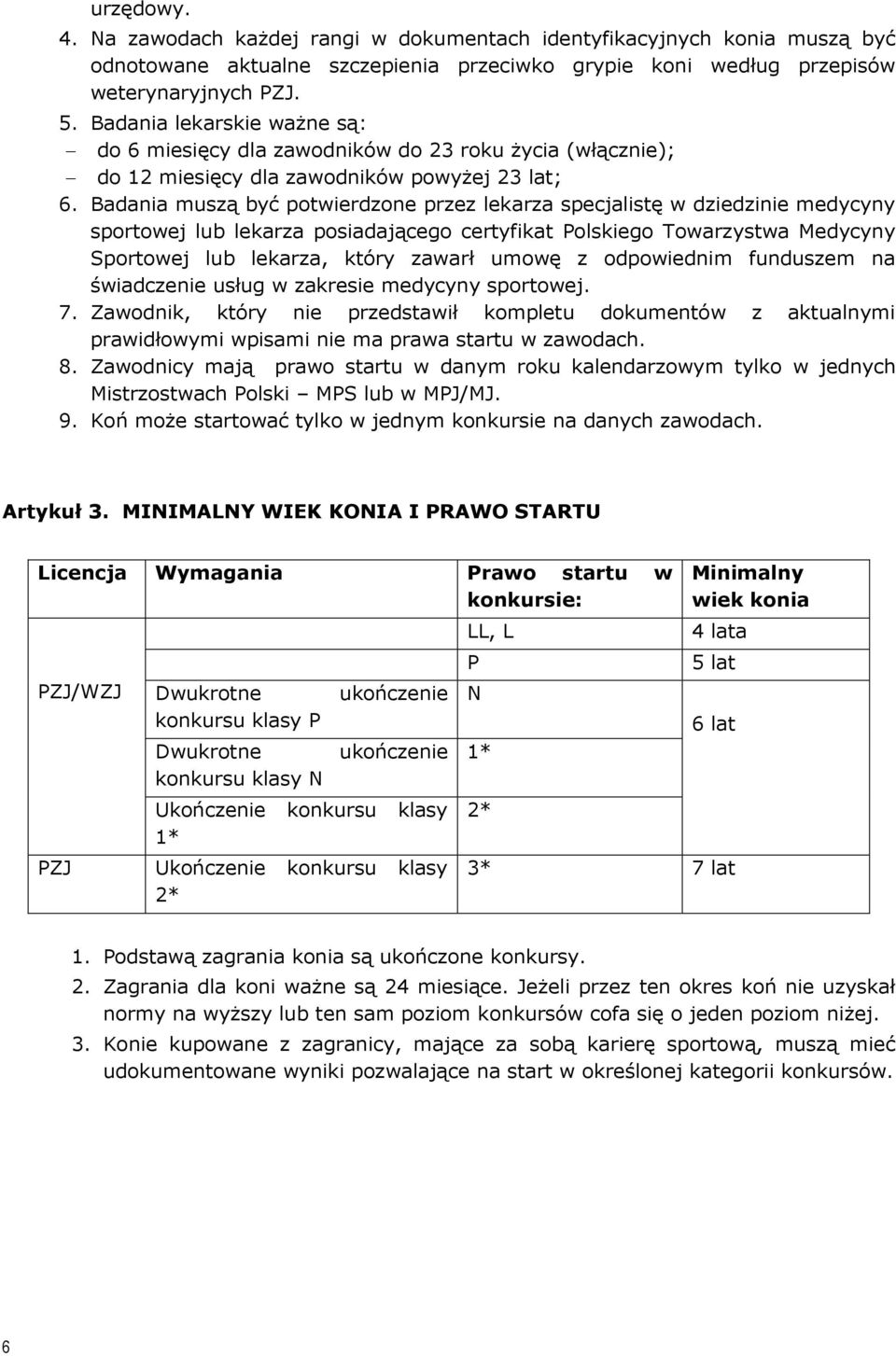 Badania muszą być potwierdzone przez lekarza specjalistę w dziedzinie medycyny sportowej lub lekarza posiadającego certyfikat Polskiego Towarzystwa Medycyny Sportowej lub lekarza, który zawarł umowę