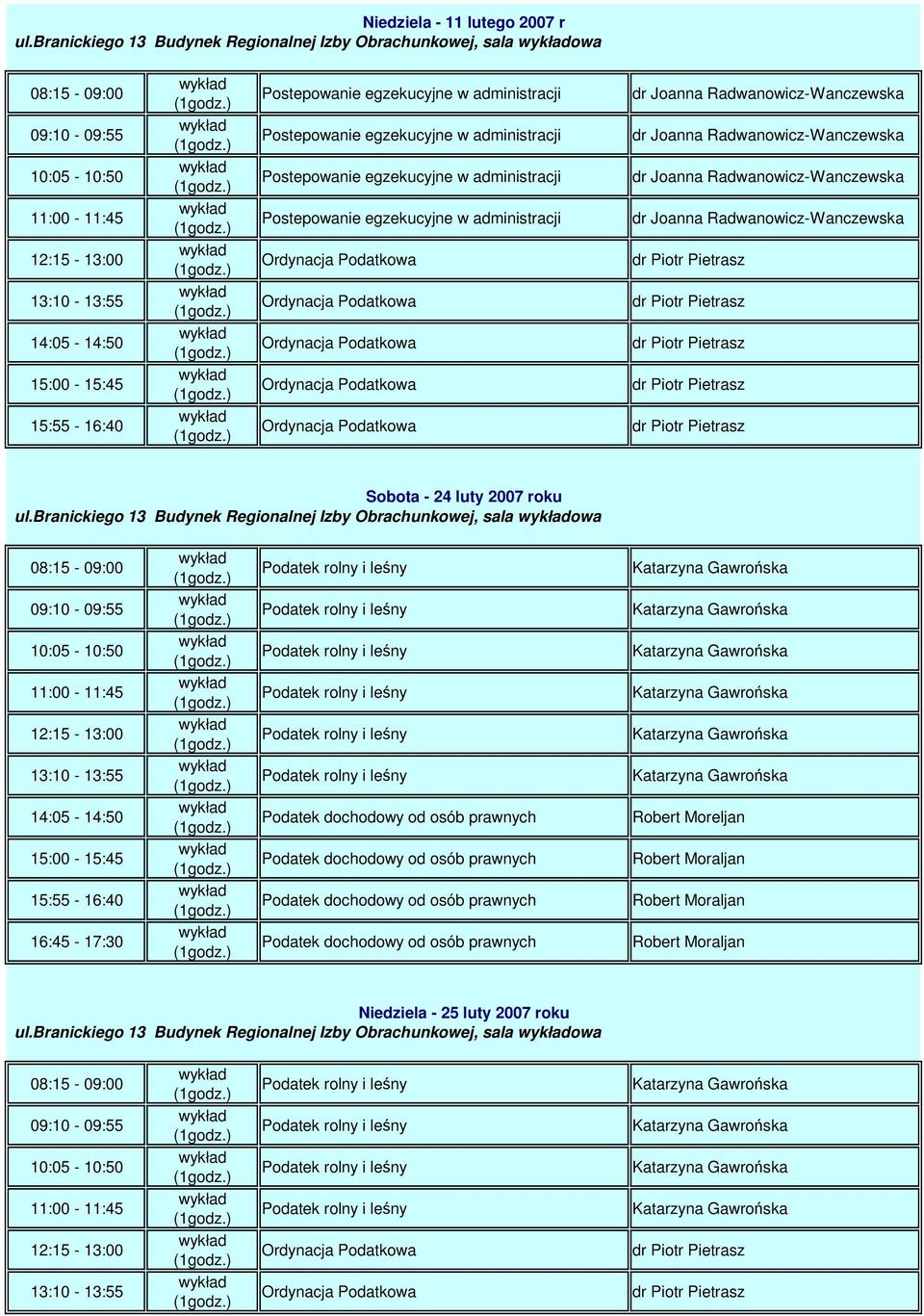 Postepowanie egzekucyjne w administracji dr Joanna Radwanowicz-Wanczewska dr Joanna Radwanowicz-Wanczewska dr Joanna Radwanowicz-Wanczewska dr Joanna Radwanowicz-Wanczewska Sobota - 24 luty 2007