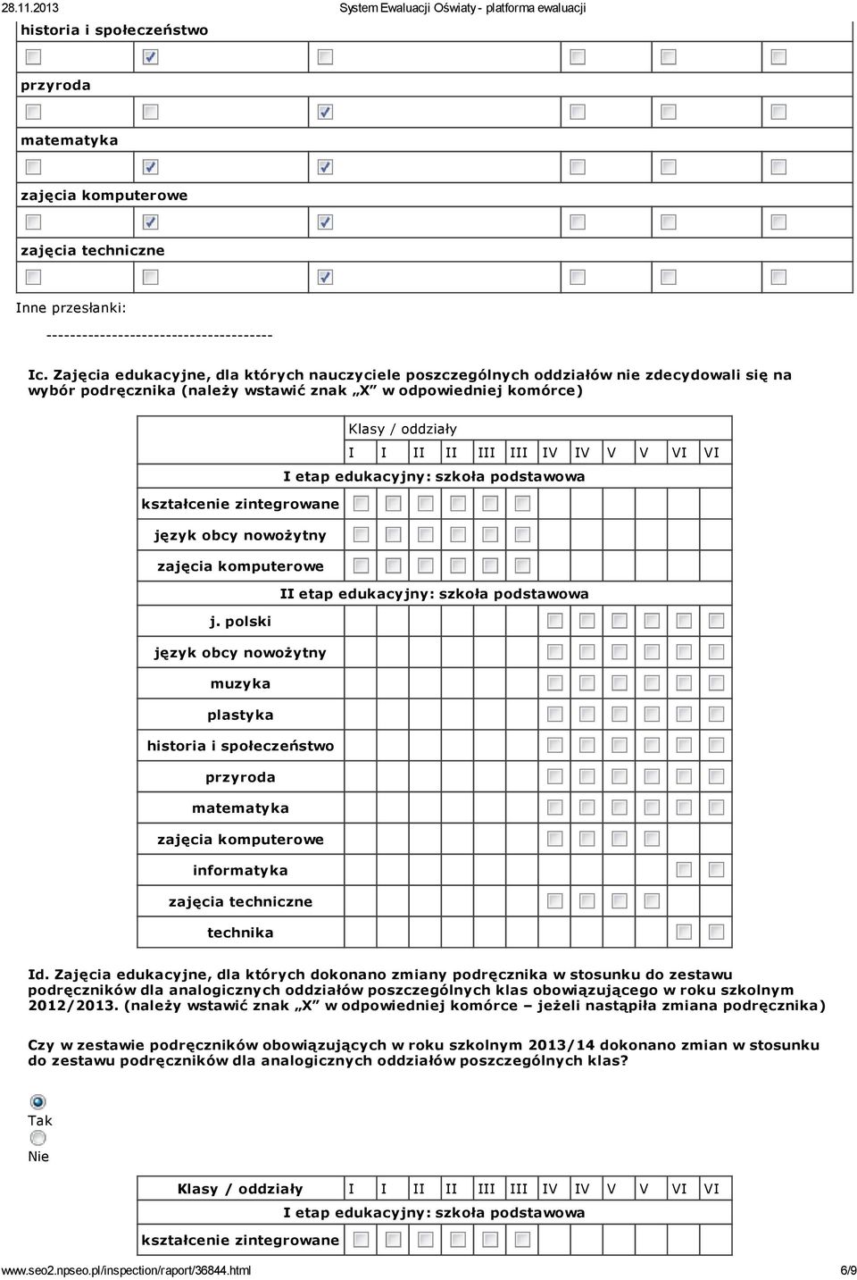 edukacyjny: szkoła podstawowa etap edukacyjny: szkoła podstawowa informatyka technika d.