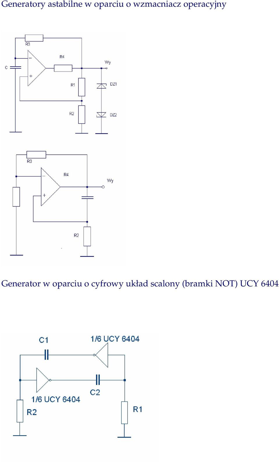 operacyjny Generator w