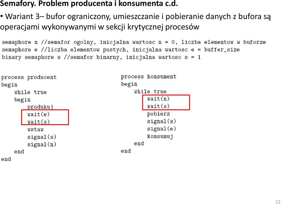 umieszczanie i pobieranie danych z bufora