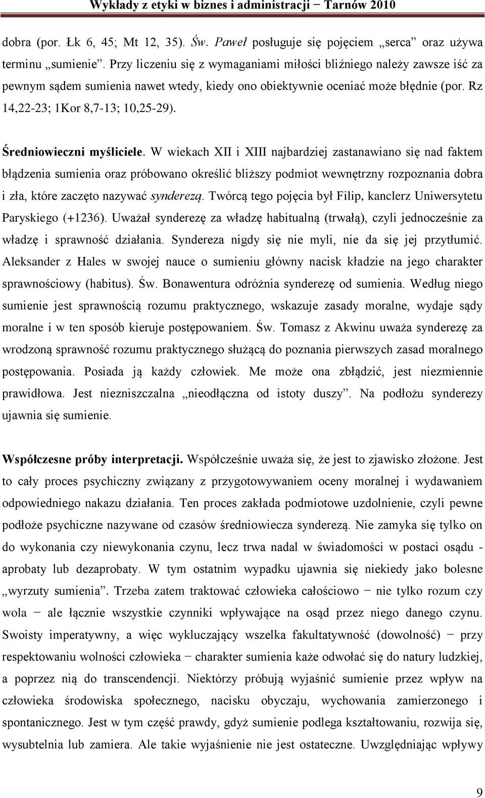 Średniowieczni myśliciele.