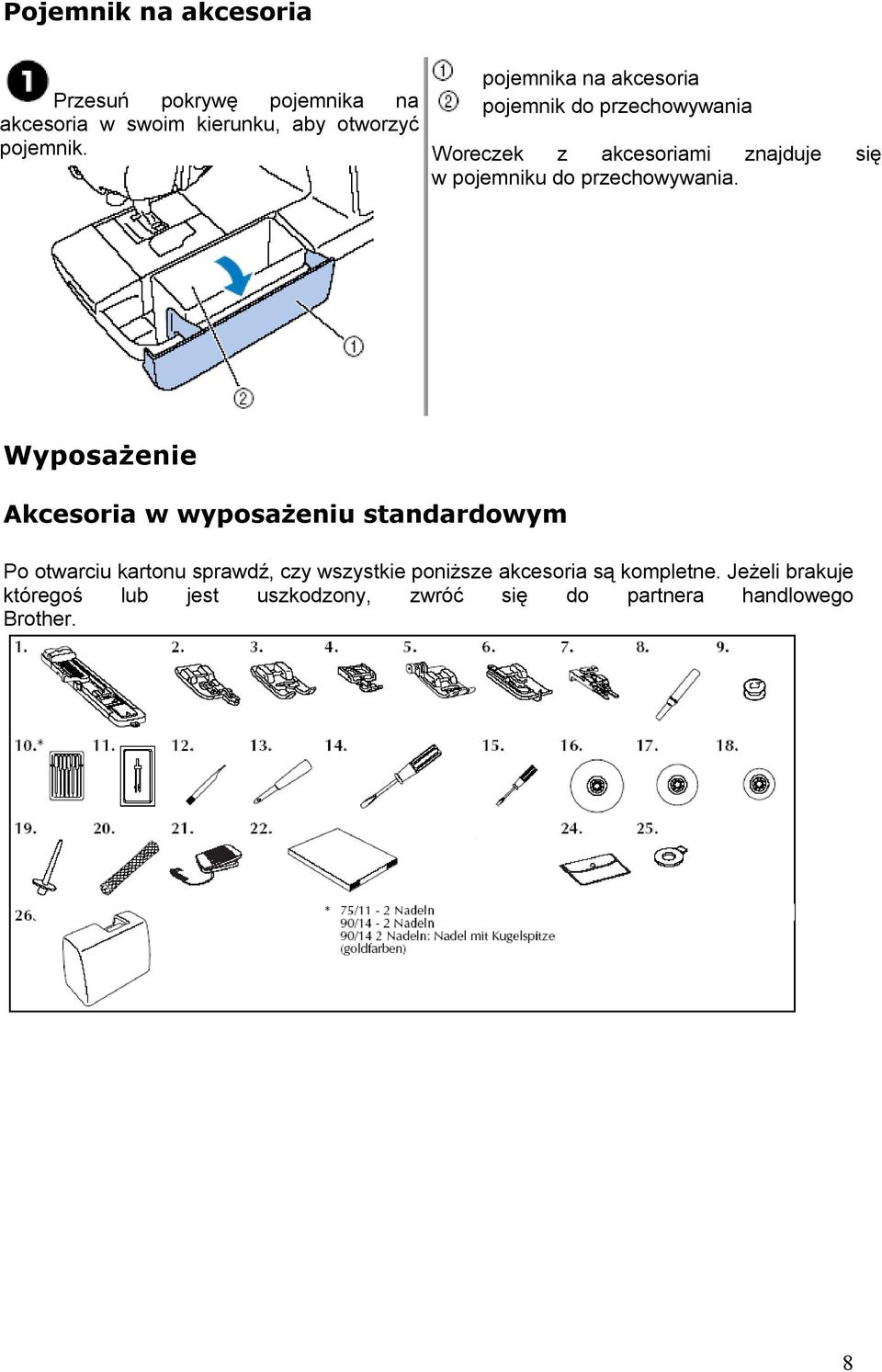 przechowywania.