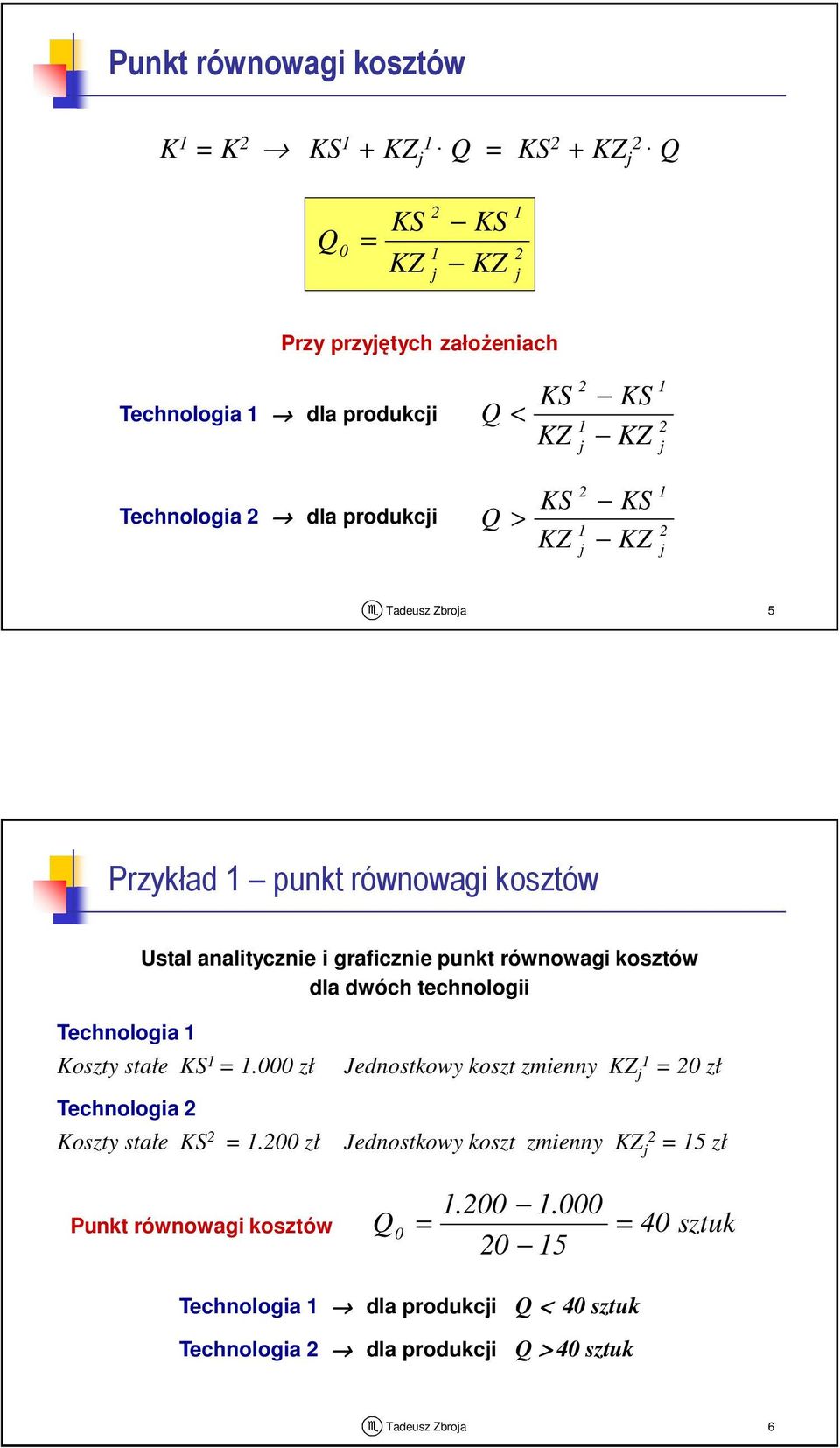 Technologia oszty stałe.000 zł Technologia oszty stałe.