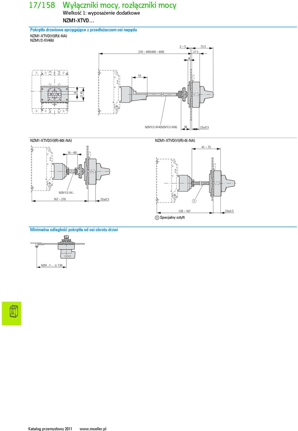 5 8 55 8 o 36 NZM1/2-XV4(NZM1/2-XV6) 23g0.5 NZM1-XTVD(V)(R)-60(-NA) NZM1-XTVD(V)(R)-0(-NA) 41 75 16 60 NZM1/2-XV.