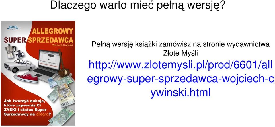 Pełną wersję książki zamówisz na stronie wydawnictwa