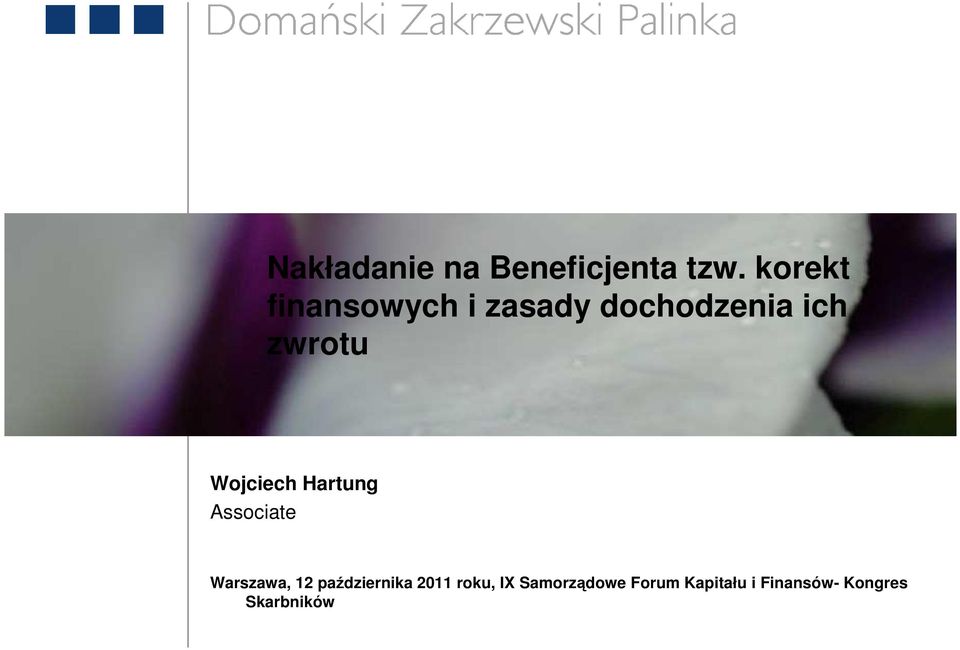 Wojciech Hartung Associate Warszawa, 12