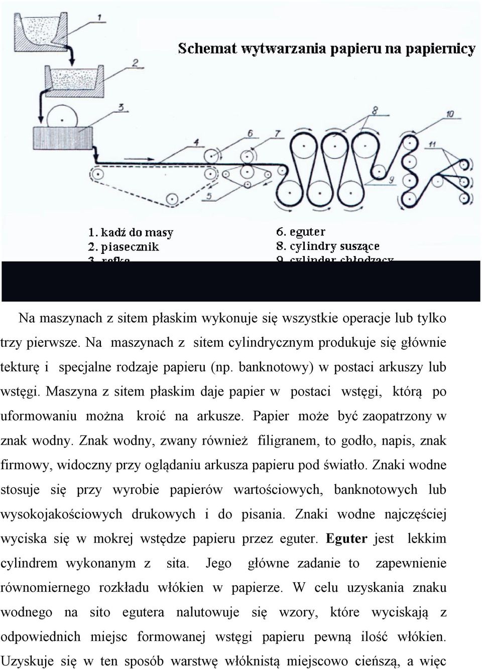 Znak wodny, zwany również filigranem, to godło, napis, znak firmowy, widoczny przy oglądaniu arkusza papieru pod światło.