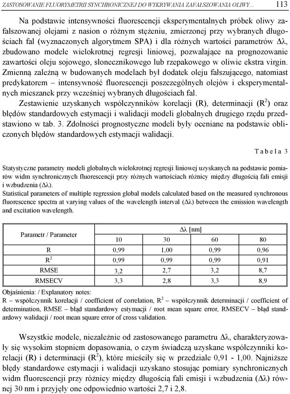 zawartości oleju sojowego, słonecznikowego lub rzepakowego w oliwie ekstra virgin.