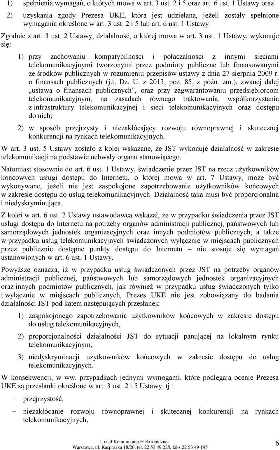 2 Ustawy, działalność, o której mowa w art. 3 ust.