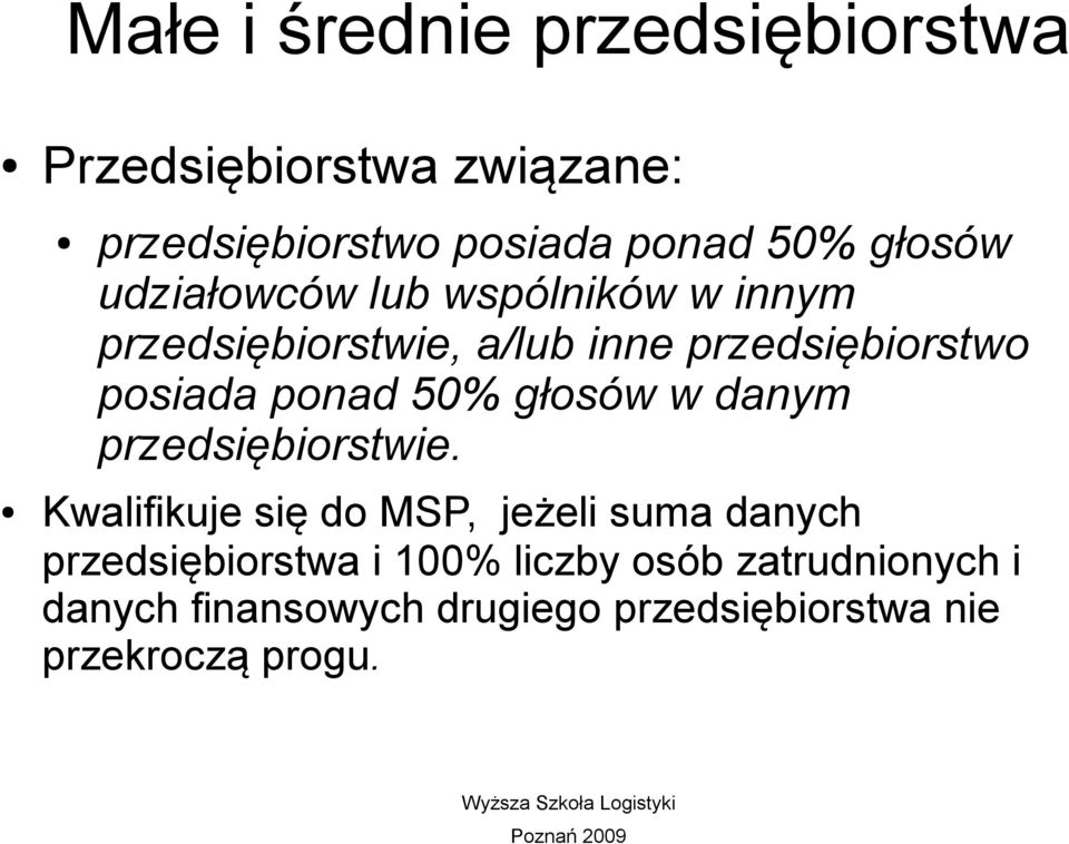 w danym przedsiębiorstwie.