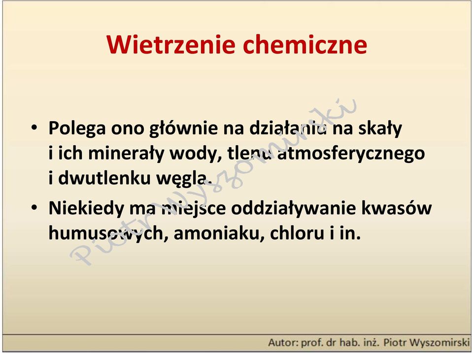 atmosferycznego i dwutlenku węgla.
