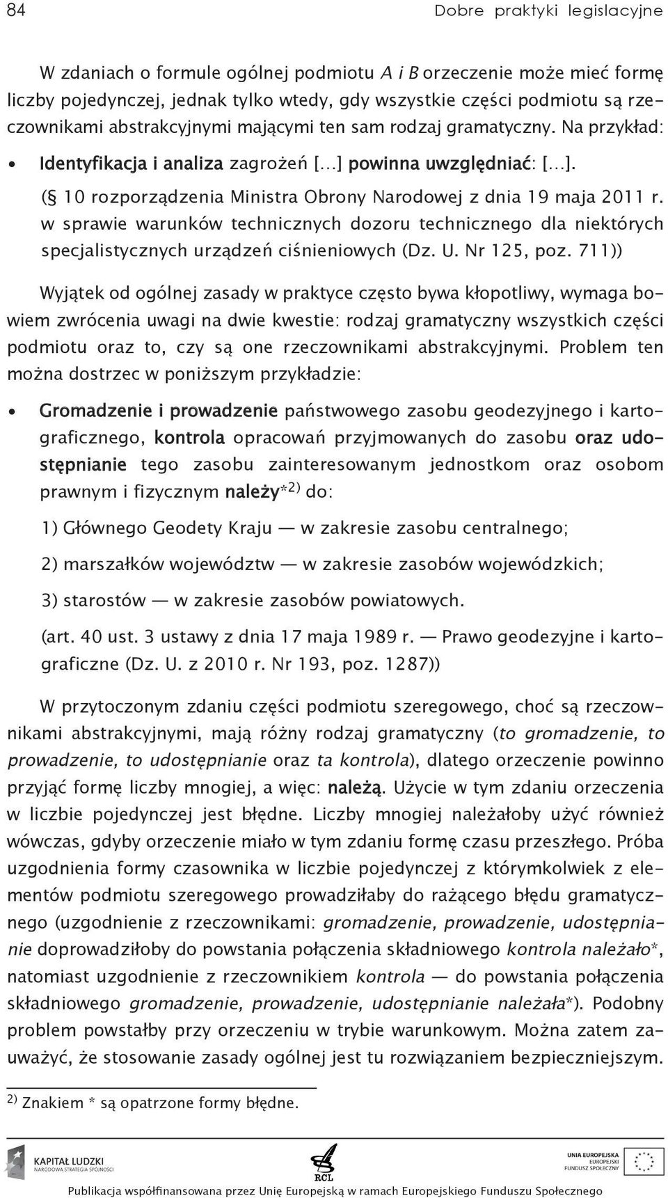 w sprawie warunków technicznych dozoru technicznego dla niektórych specjalistycznych urządzeń ciśnieniowych (Dz. U. Nr 125, poz.