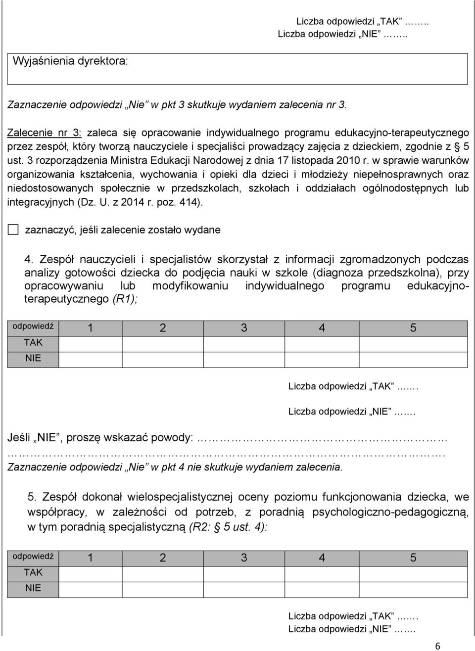 3 rozporządzenia Ministra Edukacji Narodowej z dnia 17 listopada 2010 r.