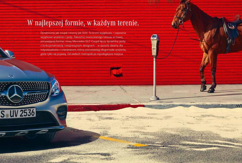 Zakosztuj nowoczesnego luksusu w nowej, porywającej formie: nowy Mercedes GLC Coupé łączy dynamikę jazdy z