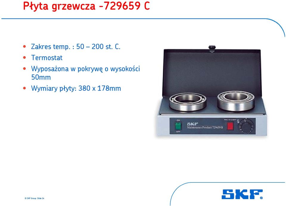 Termostat Wyposażona w pokrywę o