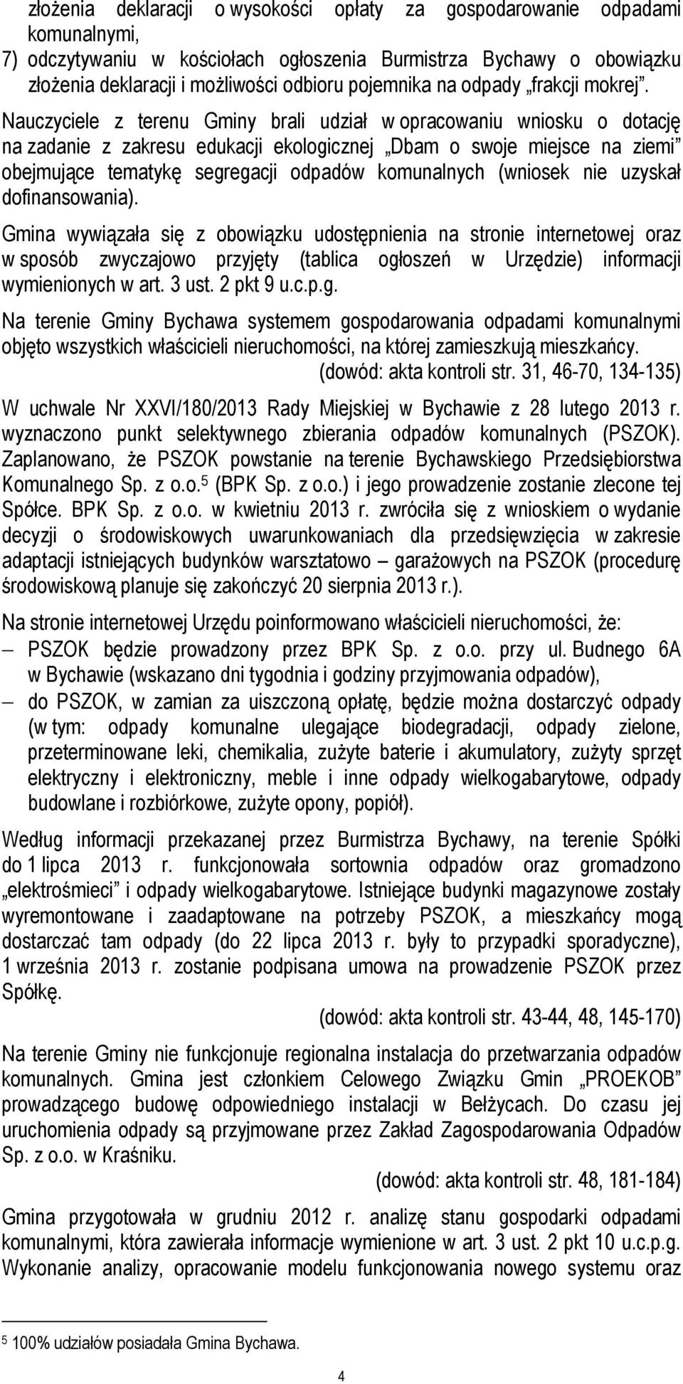 Nauczyciele z terenu Gminy brali udział w opracowaniu wniosku o dotację na zadanie z zakresu edukacji ekologicznej Dbam o swoje miejsce na ziemi obejmujące tematykę segregacji odpadów komunalnych