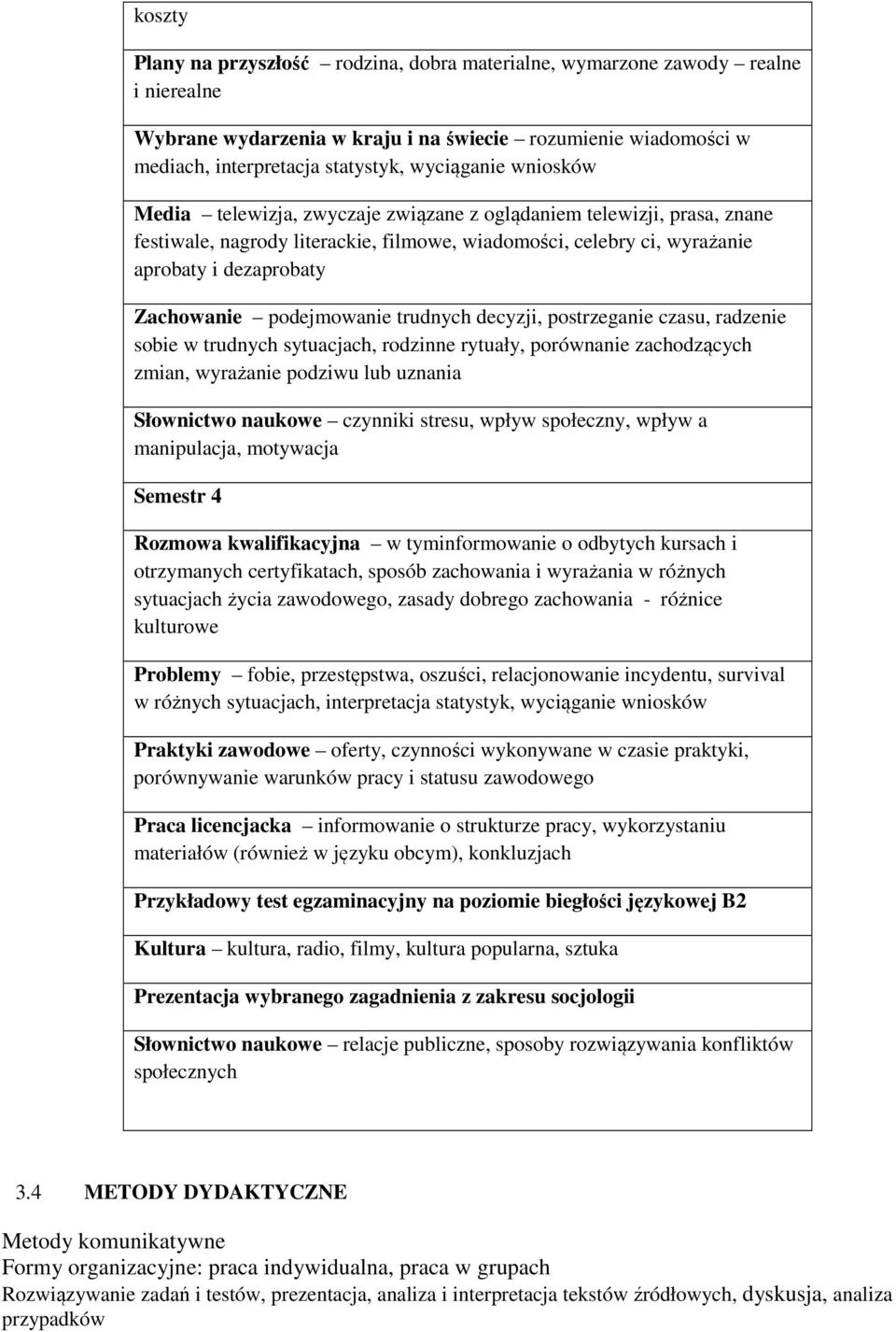 podejmowanie trudnych decyzji, postrzeganie czasu, radzenie sobie w trudnych sytuacjach, rodzinne rytuały, porównanie zachodzących zmian, wyrażanie podziwu lub uznania Słownictwo naukowe czynniki