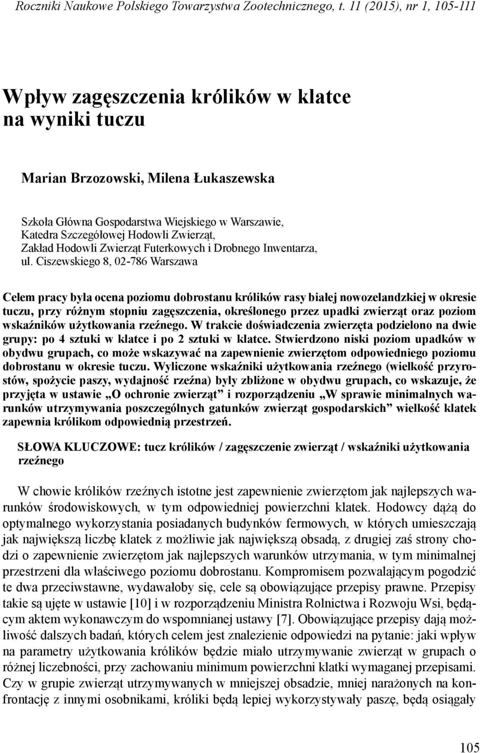 Zwierząt, Zakład Hodowli Zwierząt Futerkowych i Drobnego Inwentarza, ul.