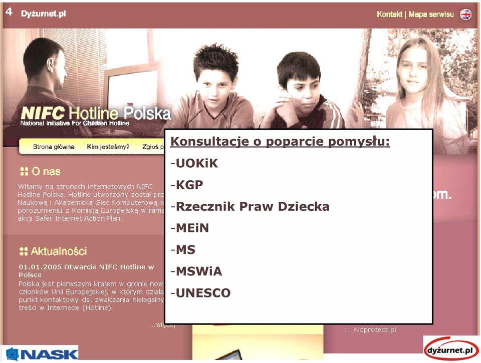 pomysłu: -UOKiK -KGP