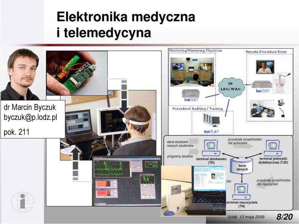 studiów terminal dziekanatu (TD) baza danych terminal jednostki dydaktycznej