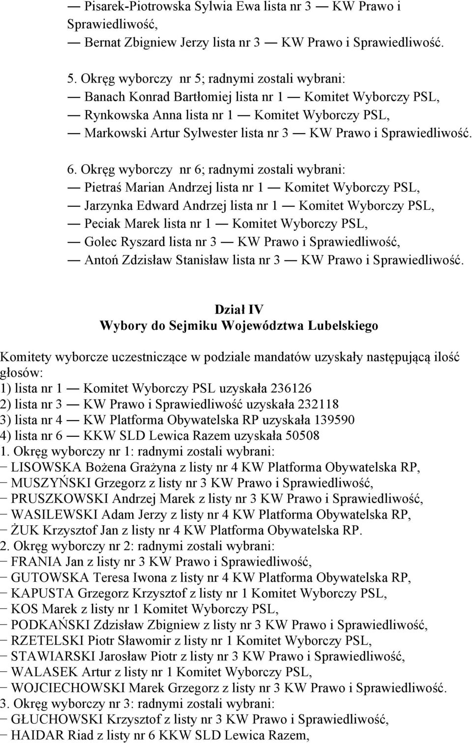 Sprawiedliwość. 6.