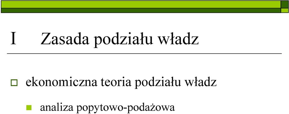 teoria podziału