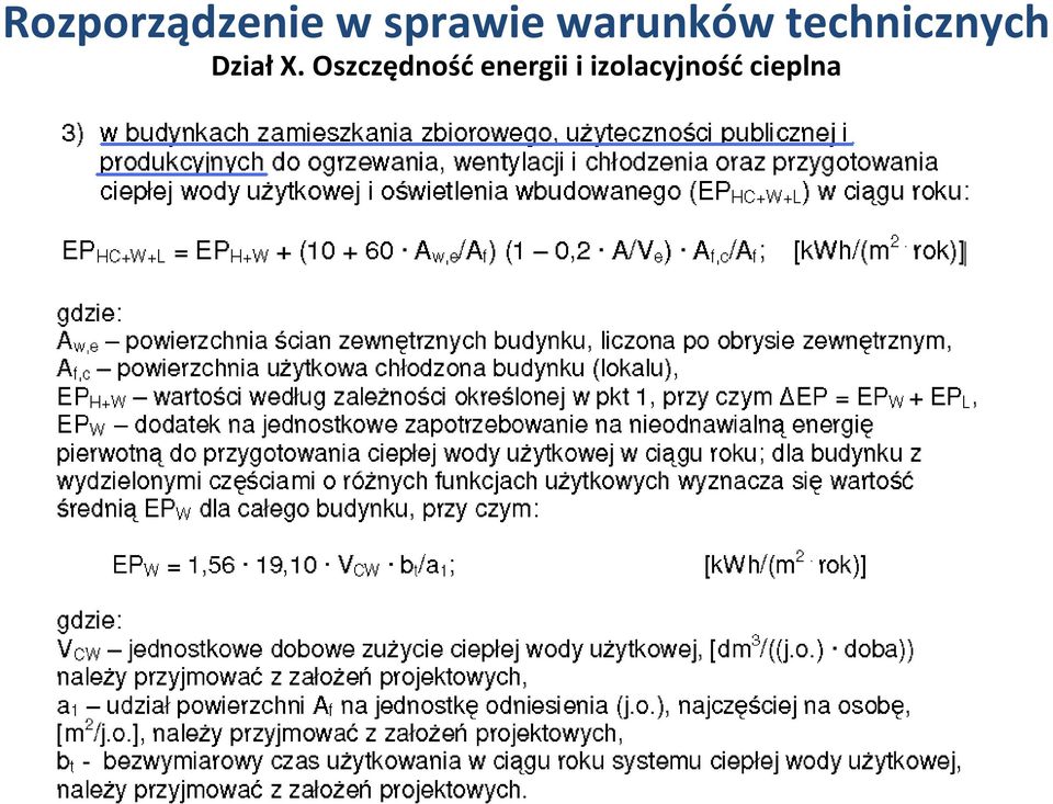 Oszczędność energii i izolacyjność