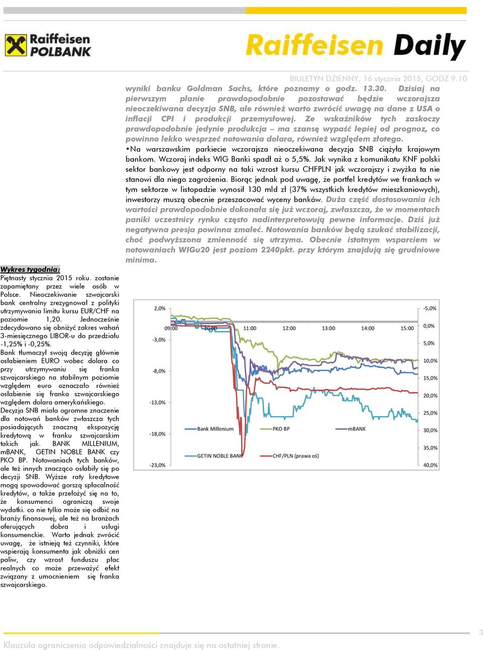 Jednocześnie zdecydowano się obniżyć zakres wahań 3-miesięcznego LIBOR-u do przedziału -1,25% i -0,25%.