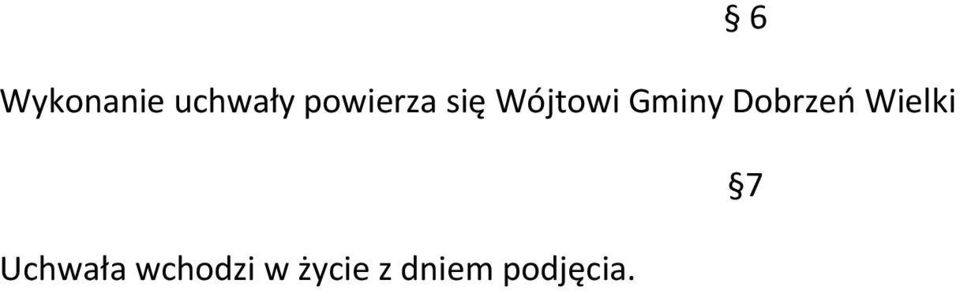 Dobrzeń Wielki 7 Uchwała