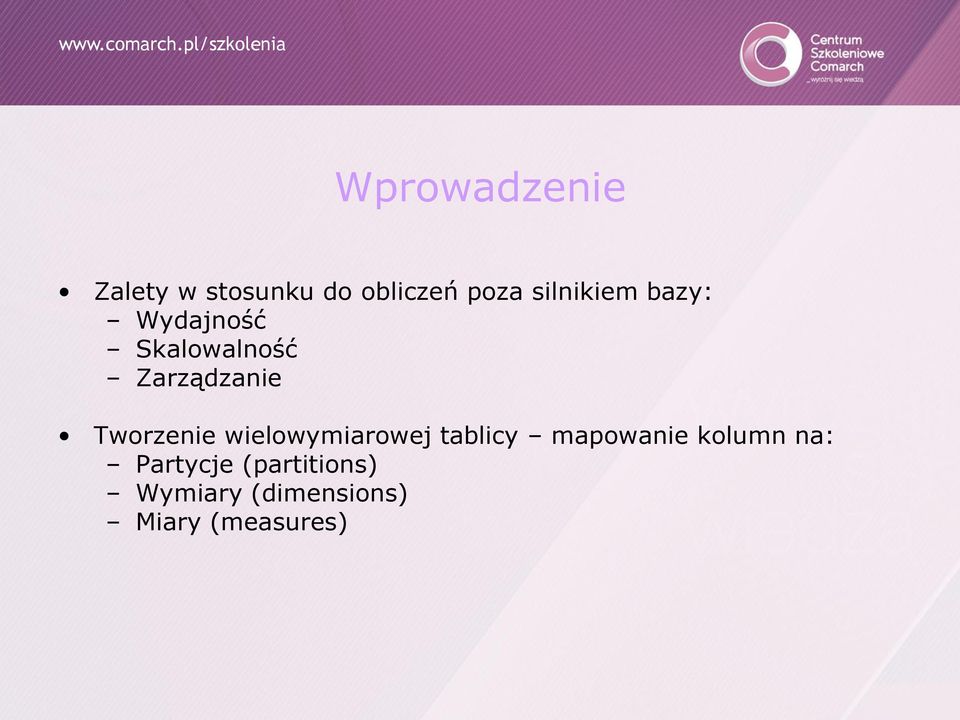 Tworzenie wielowymiarowej tablicy mapowanie kolumn