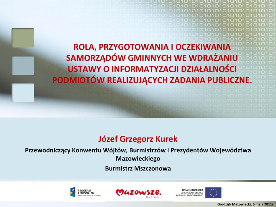 ZADANIA PUBLICZNE.
