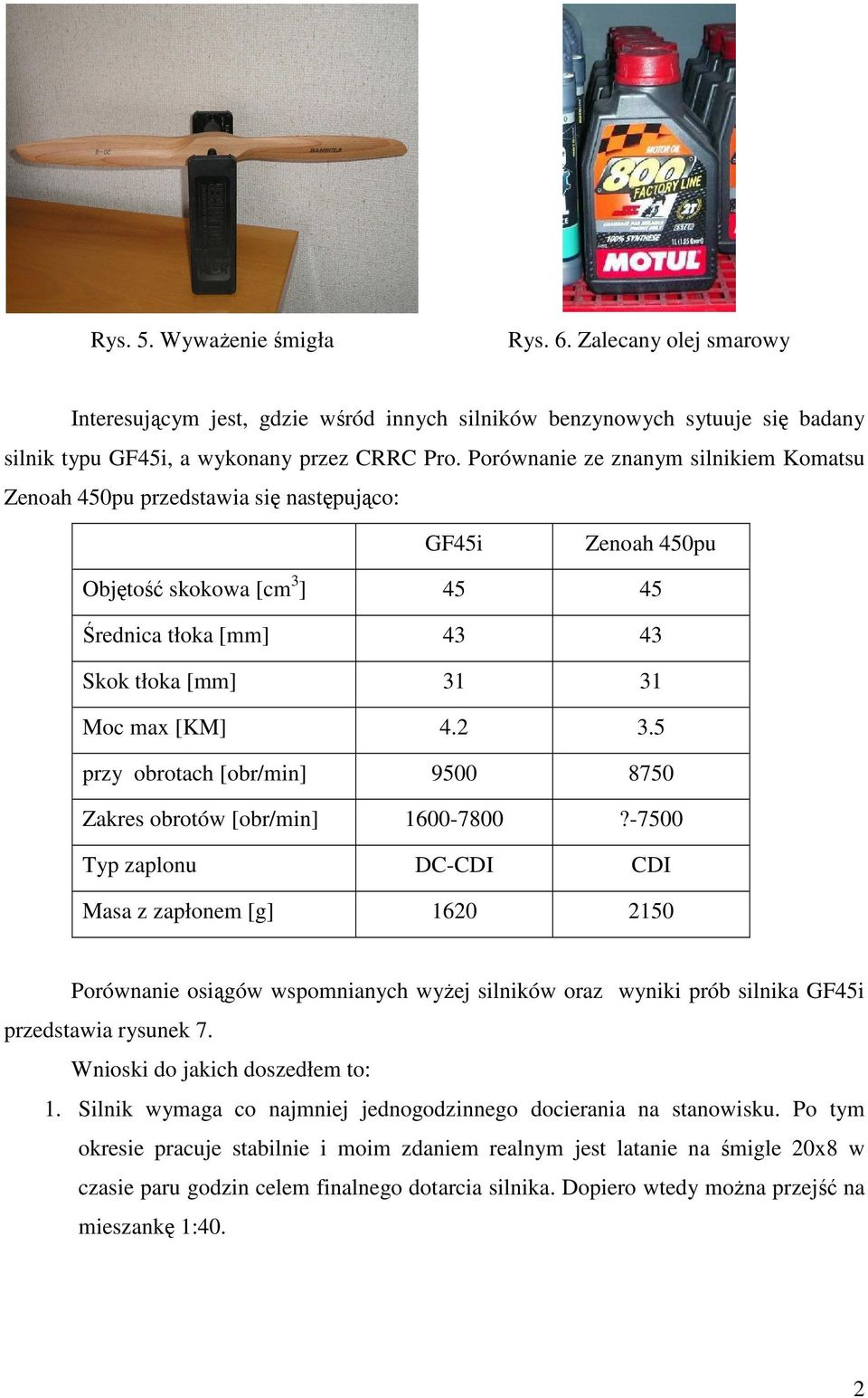 5 przy obrotach [obr/min] 9500 8750 Zakres obrotów [obr/min] 1600-7800?