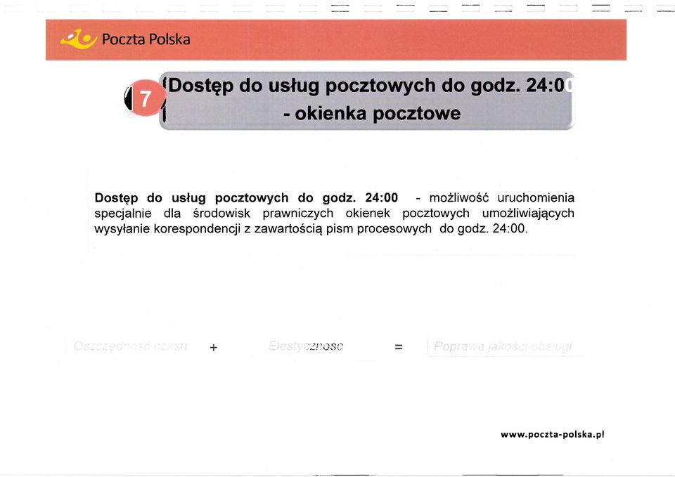 24:00 - możliwość uruchomienia specjalnie dla środowisk prawniczych