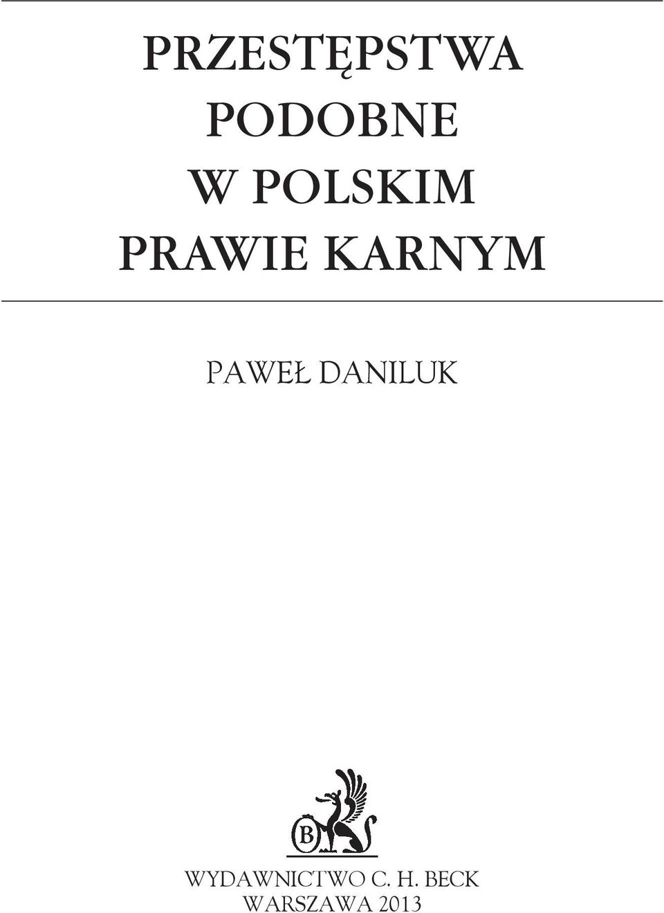 PAWEŁ DANILUK