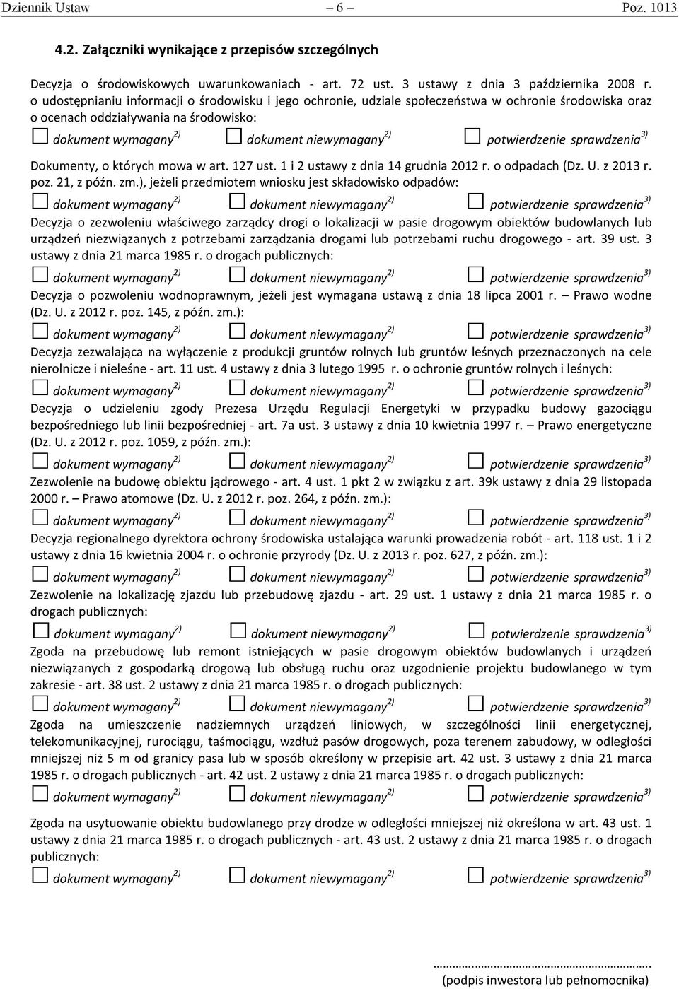 1 i 2 ustawy z dnia 14 grudnia 2012 r. o odpadach (Dz. U. z 2013 r. poz. 21, z późn. zm.