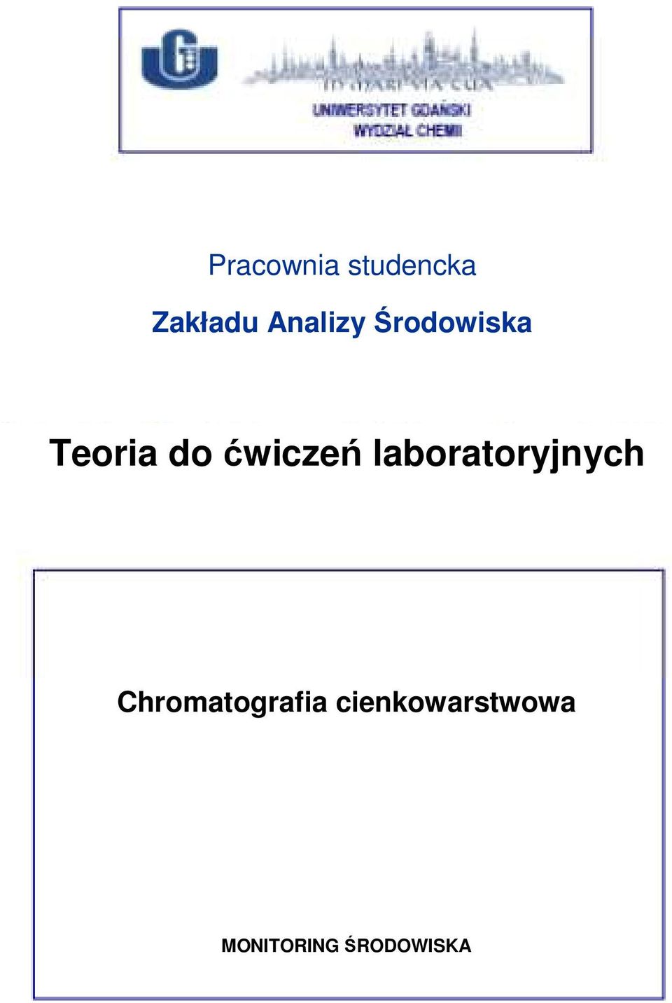 ćwiczeń laboratoryjnych