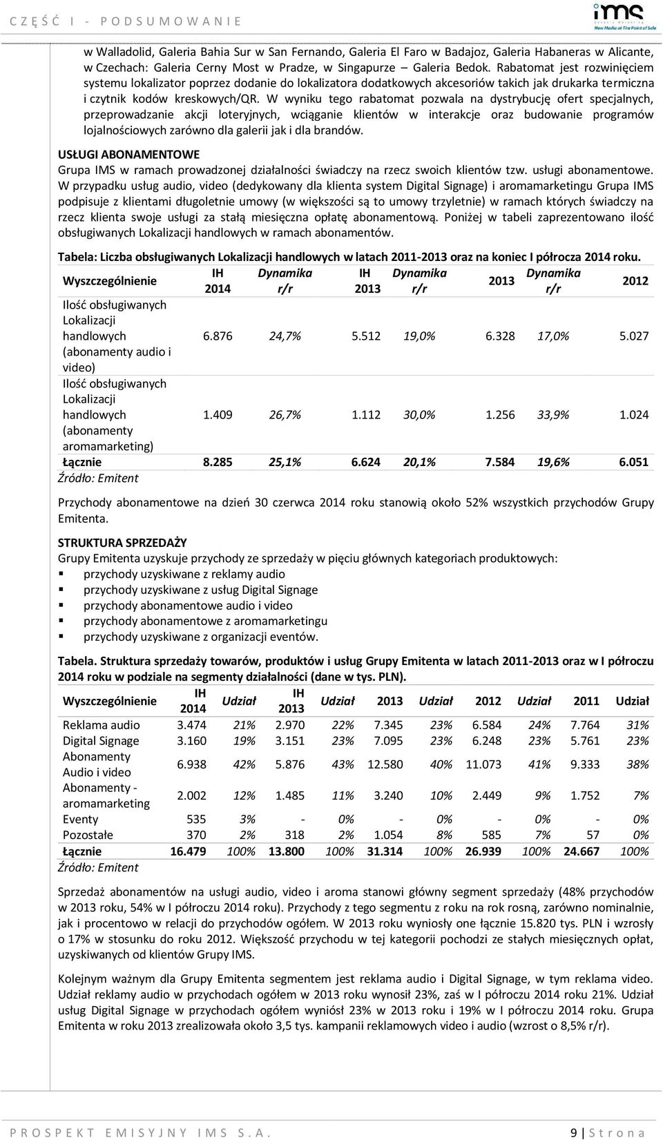 W wyniku tego rabatomat pozwala na dystrybucję ofert specjalnych, przeprowadzanie akcji loteryjnych, wciąganie klientów w interakcje oraz budowanie programów lojalnościowych zarówno dla galerii jak i