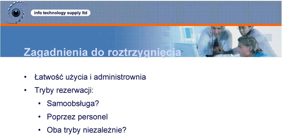 Tryby rezerwacji: Samoobsługa?